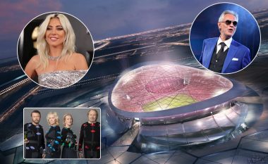 Mësohen emrat e mundshëm që do të performojnë në Botëror 2022: Lady Gaga, ABBA, Andrea Bocelli e Aerosmith në mesin e tyre