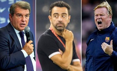 Presidenti Laporta dhe bordi i klubit janë të ndarë për emërimin e Xavit si trajner i Barcelonës