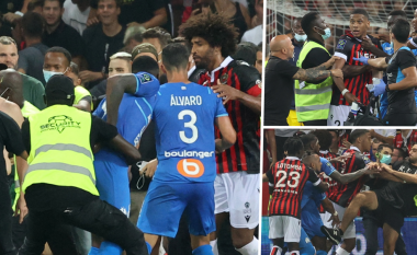 Federata Franceze shqipton shumë dënime pas përleshjeve në ndeshjen mes Nice dhe Marseille në Ligue 1