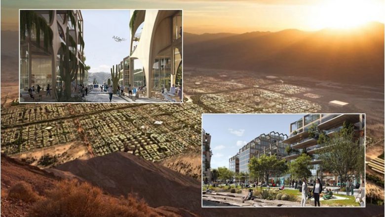 Qyteti i së ardhmes në mes të shkretëtirës amerikane, në të do të mund të jetojnë pesë milionë njerëz – qëllimi është të jetë më i qëndrueshmi në botë
