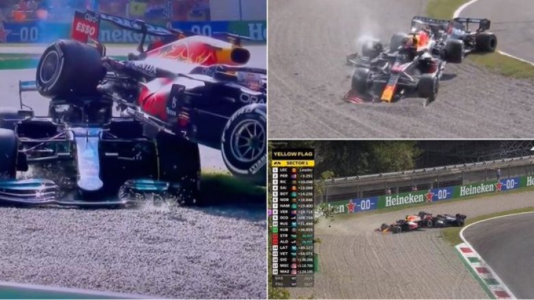 Hamilton dhe Verstappen përfshihen në aksident gjatë Çmimit të Madh të Italisë