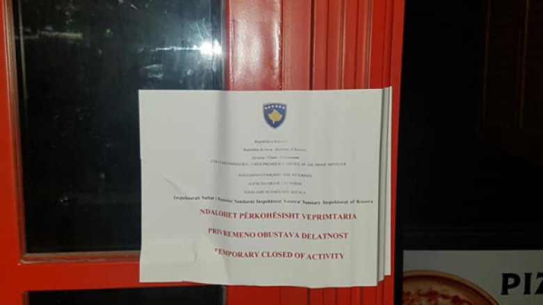 Inspektorët me asistim të policisë mbyllin tri lokale që nuk respektuan masat antiCOVID në Malishevë