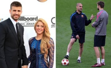 Pique pranon se marrëdhënia me Pep Guardiola ndryshoi sapo filloi të takohej me Shakira