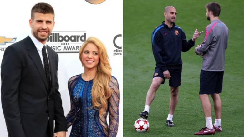 Pique pranon se marrëdhënia me Pep Guardiola ndryshoi sapo filloi të takohej me Shakira