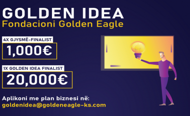 Fondacioni Golden Eagle me projekt të ri në mbështetje të ndërmarrësve të ri