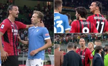 Përplasja e ashpër e Ibrahimovicit me Leivan – asnjë lojtar i Lazios nuk ‘guxoi’ të ballafaqohej me suedezin