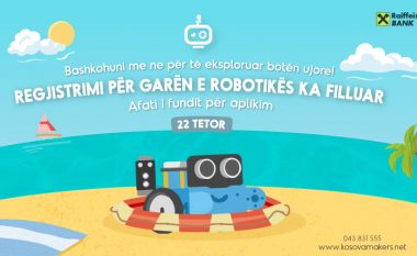 Fillon edicioni i katërt i Garës së Robotikës – Kosova Makers League Open për shkollat fillore