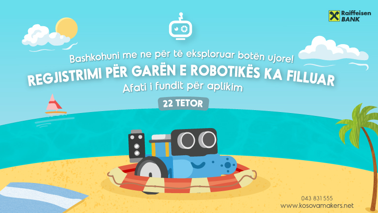 Fillon edicioni i katërt i Garës së Robotikës – Kosova Makers League Open për shkollat fillore