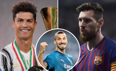 Ibrahimovic: Messi dhe Ronaldo? Krahasuar me ta, më mungon vetëm Liga e Kampionëve