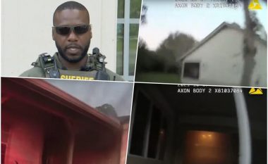 Polici amerikan shpëton trevjeçarin, futet në shtëpinë e kapluar nga zjarri dhe me qetësi e nxjerr vogëlushin