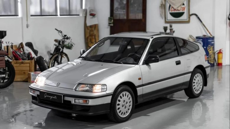 E prodhuar në vitin 1990 dhe me vetëm 17 kilometra të kaluara – shitet Honda CR-X në gjendje teknike sikur të kishte dalë nga fabrika