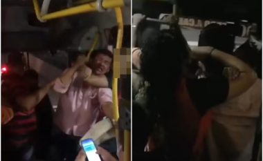 Deshi ta ngacmojë seksualisht gruan në autobus, pendohet keq braziliani – ajo e kap për fyti dhe për pak sa nuk e ngufat  