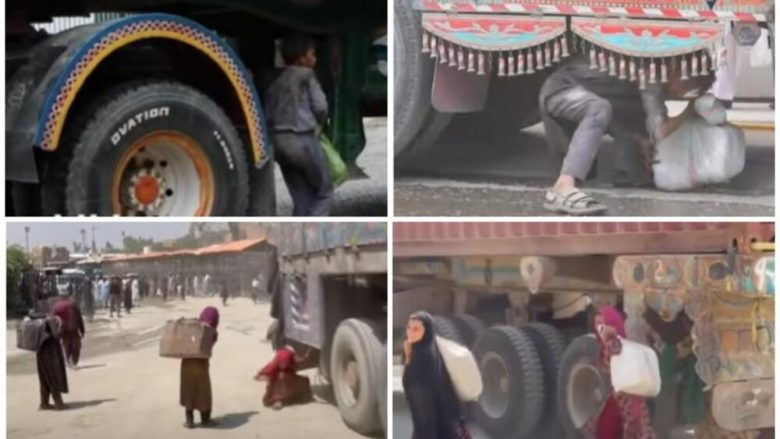 Pamje rrëqethëse, fëmijët afganë fshihen nën kamionët në lëvizje – shumë e pësojnë duke tentuar të kontrabandojnë mallra për ta fituar bukën