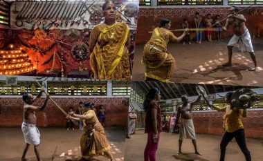 Stërgjyshja që mëson të rinjtë stilin më të lashtë të luftimit në Indi, falë saj vajzat çdo ditë e më shumë po e praktikojnë kalaripajatin