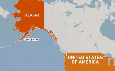 Një tërmet me magnitudë 5.1 ka tronditur Alaskën