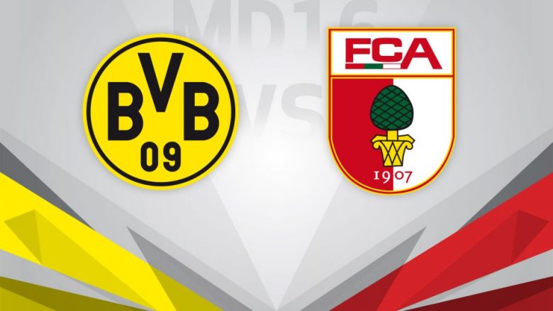 Dortmundi kërkon të rikthehet te fitoret ndaj Augsburgut – formacionet zyrtare