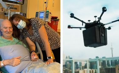 Asgjë e tillë nuk është bërë më parë: Transportohen me dron mushkëritë për transplantim