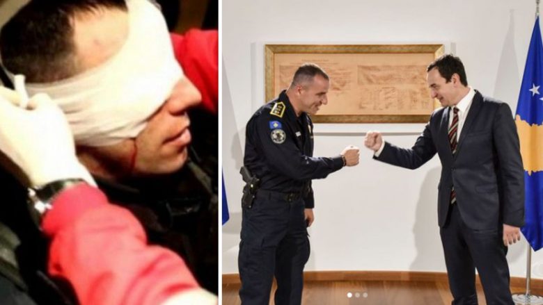 Kurti takon policin Besart Ahmeti, i cili gjashtë vite më parë ishte lënduar gjatë një proteste të Vetëvendosjes