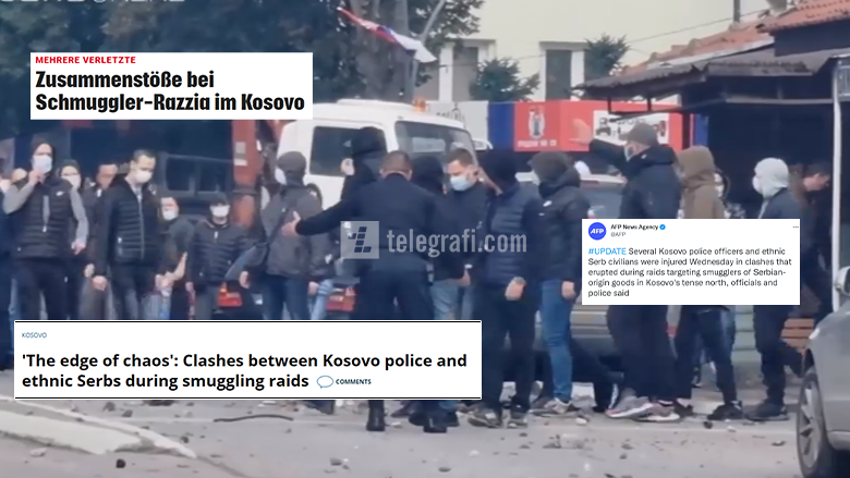 Mediat ndërkombëtare shkruajnë për aksionin e policisë në veri dhe tensionet nga serbët lokalë