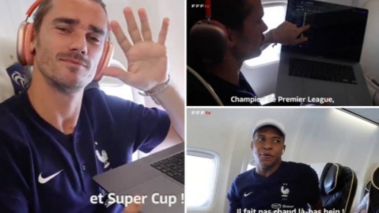 Mbappe u përgjigj në mënyrë qesharake pasi Antoine Griezmann e transferoi atë për Newcastlen në ‘Football Manager’