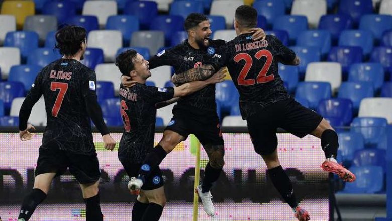 Napoli vazhdon marshimin, kthehet në pozitën e parë në Serie A pas fitores ndaj Bolognas