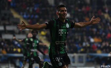 Myrto Uzuni shënon sërish, gjen golin kundër Gyorit të Florent Hasanit