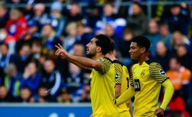 Borussia Dortmund vazhdon me fitore, mbetet hije e bavarezëve për vendin e parë