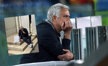 Mourinho i veçantë si gjithmonë, publikon foto duke ngrënë bukë në rrugë – tregon edhe arsyen pse e bëri një gjë të tillë