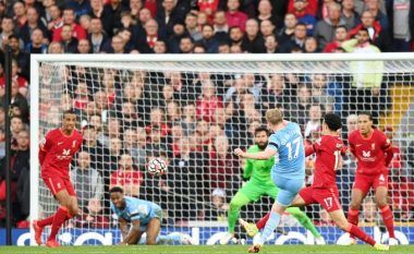 Mbyllet derbi spektakolar mes Liverpoolit dhe Manchester Cityt – katër gola, por pa fitues