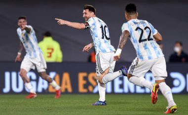 Argjentina rikthehet te fitoret, Brazili ndalet për herë të parë në kualifikime