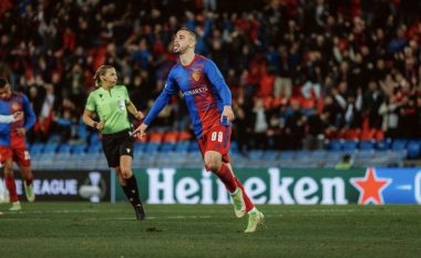 Edon Zhegrova vazhdon me formën e jashtëzakonshme, shënon super gol në Conference League