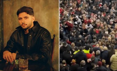 Reperi shqiptar Dardan përfshihet në një konflikt tifozësh në ndeshjen Stuttgart-Koln në Gjermani