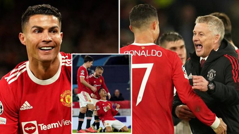 “Tharësja e flokëve” – si i motivuan Ronaldos dhe Solskjaer lojtarët e United për të fituar ndaj Atalantës