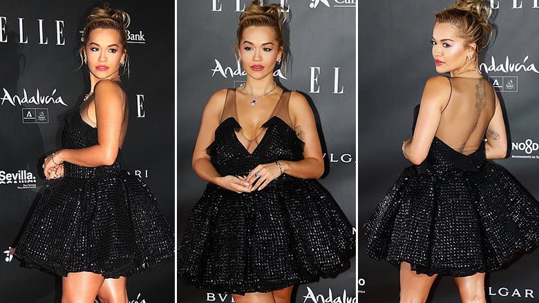 Rita Ora duket sensacionale në tapetin e kuq të “ELLE Style Awards” në Spanjë