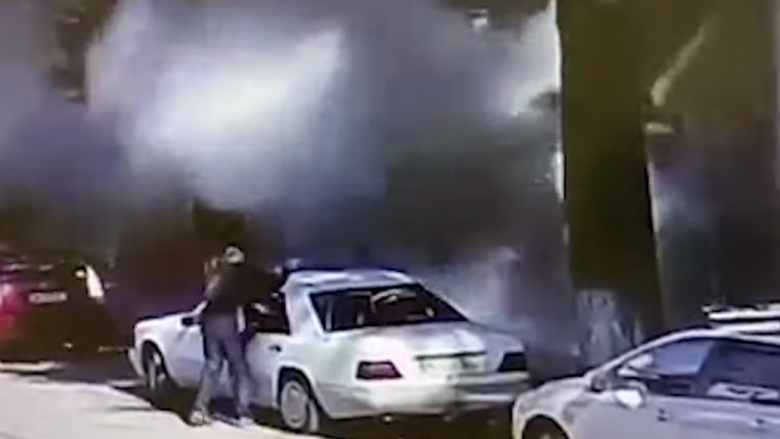 Momenti i rrëzimit të një ndërtese shtatëkatëshe banimi në Gjeorgji – ka njerëz nën rrënoja, flasin dëshmitarët