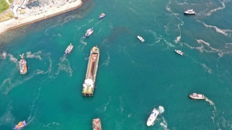 Përplasen dy anije ndërkombëtare në Detin Marmara në Turqi