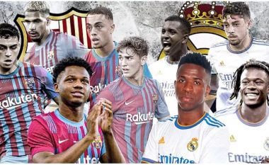 Barcelona – Real Madrid: E ardhmja e El Clasicos në duart e të rinjve
