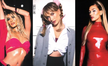 Hailey Bieber rikrijon disa nga dukjet më ikonike të Britney Spears ndër vite, si kostume për natën e Halloween