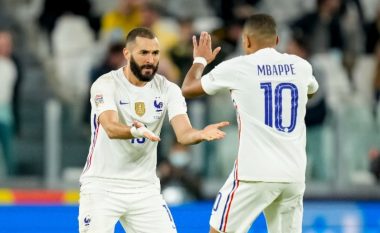 Benzema e Mbappe në aksion, Franca arrin të barazojë ndaj Belgjikës