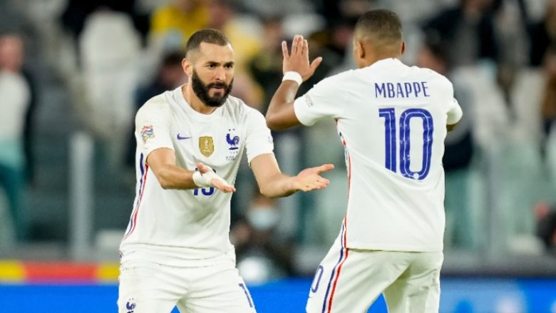 Benzema e Mbappe në aksion, Franca arrin të barazojë ndaj Belgjikës