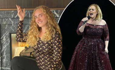 Adele befason fansat duke kënduar një pjesë të shkurtër të këngës së parë nga albumi i katërt gjatë një paraqitje në Instagram