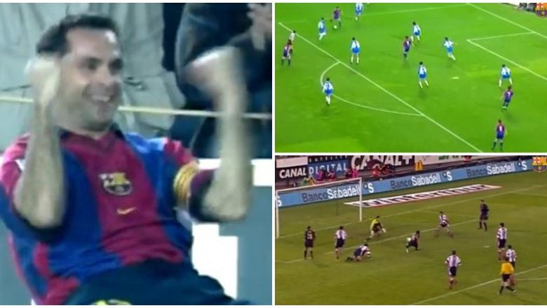 Barcelona publikon një video me golat më të bukur të trajnerit të ri Sergi Barjuan