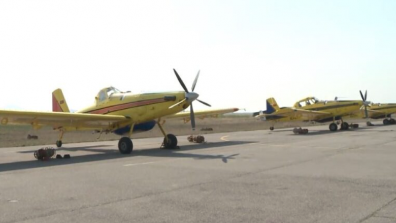 Me vite të tëra jashtë funksionit, aeroplanët e Maqedonisë për shuarjen e zjarreve pritet të servisohen