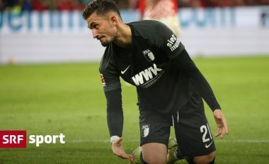 Andi Zeqiri gjen golin e dytë në Bundesliga, Augsburgu pëson humbje nga Mainz