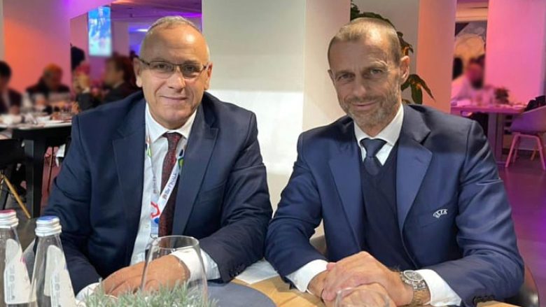 Presidenti i FFK-së, Ademi në darkë të përbashkët me kreun e UEFA-s, Ceferin