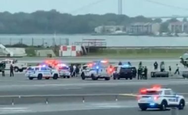 Aeroplani evakuohet në aeroportin LaGuardia të Nju Jorkut pas raportimit për një pako të dyshimtë shkaktoi një ulje emergjente