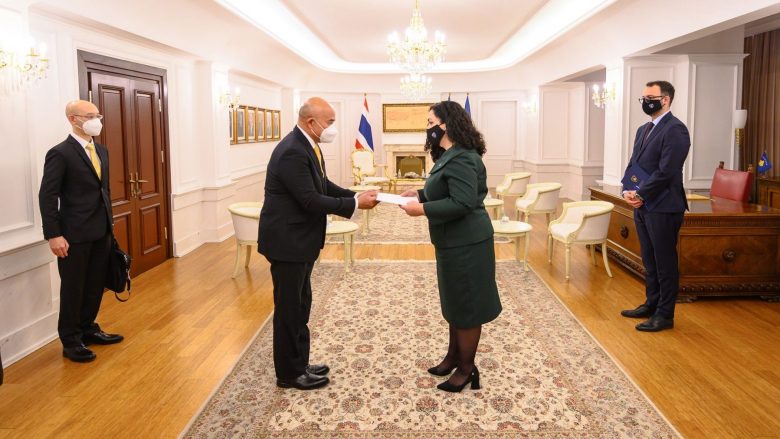 Presidentja Osmani pranoi letrat kredenciale nga ambasadori i ri i Tajlandës