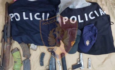 Operacion në Vlorë, sekuestrohen kallashnikovë, silenciator dhe veshje policie