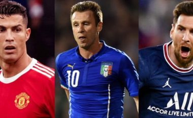Cassano: Totti do të harrohet, vetëm Messi, Maradona dhe Cruyff do mbesin të përjetshëm