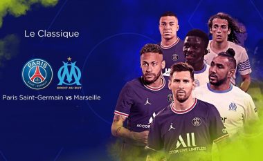 Marseille – PSG, formacionet e mundshme të klasikes së Francës